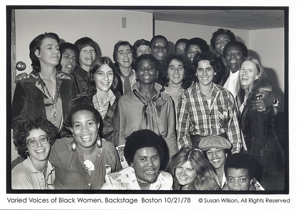Varied Voices Group, 1978. Photo Susan Wilson
